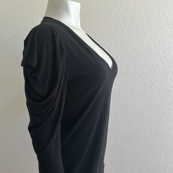 NWT LOVE MOSCHINO black jersey shift dress - Picture 3 of 6